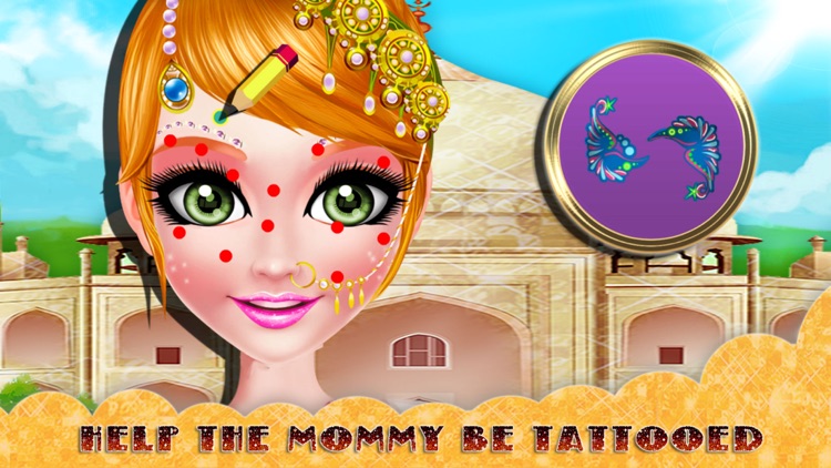 Beauty Mommy Face Paint - Princess Drawing/Fashion Face Paint Dress Up