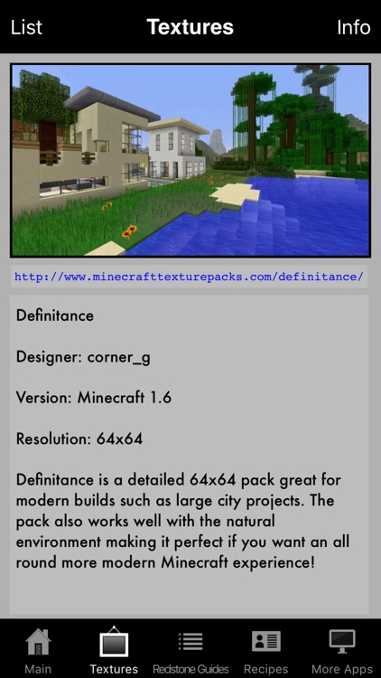 Textures & Redstone for Minecraft - Texture Packs and Redstone Guide