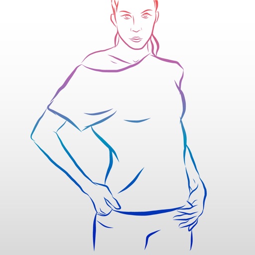 Fashion Model. Vector illustration of a posing female model in hand-drawing  / sketchy style. Stock Vector | Adobe Stock