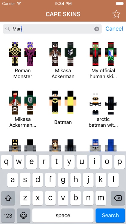 Cape Skins for Minecraft PE (Best Skins with Cape for Pocket Edition)