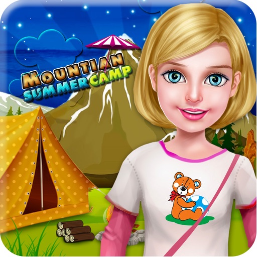 Mountain Summer Camp game for kids