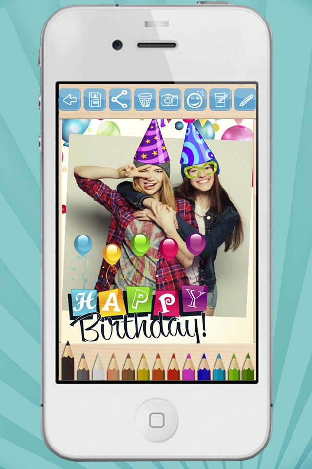 Happy Birthday Cards Maker . screenshot 4