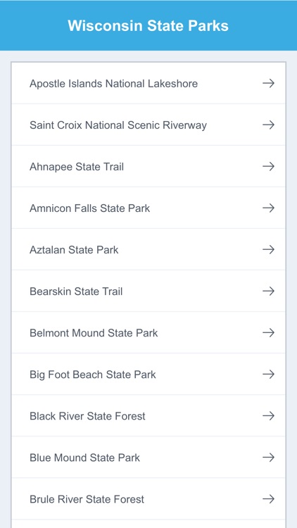 Wisconsin State Parks & National Parks