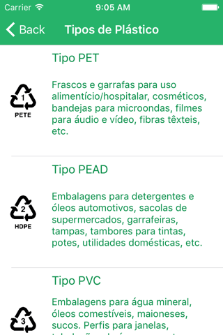 Reciclagem de Plásticos screenshot 4