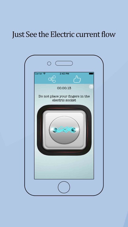 Electric Screen Socket Prank App