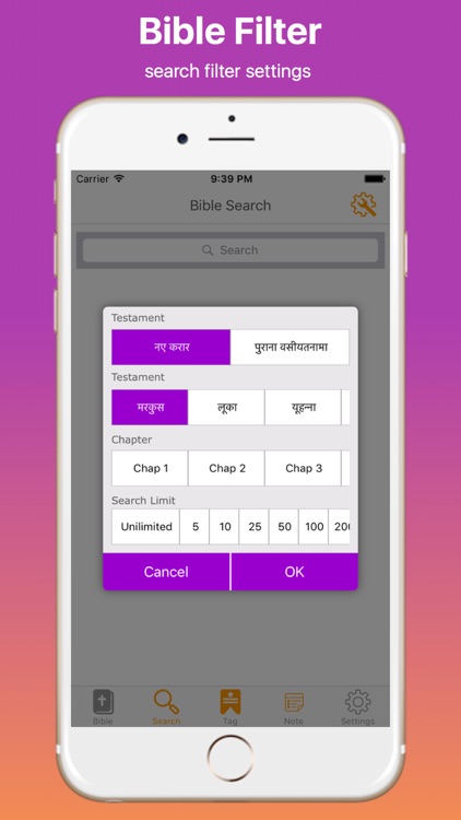 Hindi Bible and Easy Search Bible word Free screenshot-4