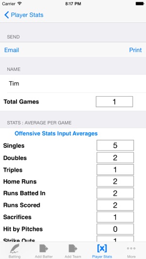 Batting Tracker : Baseball Stats for Players(圖3)-速報App