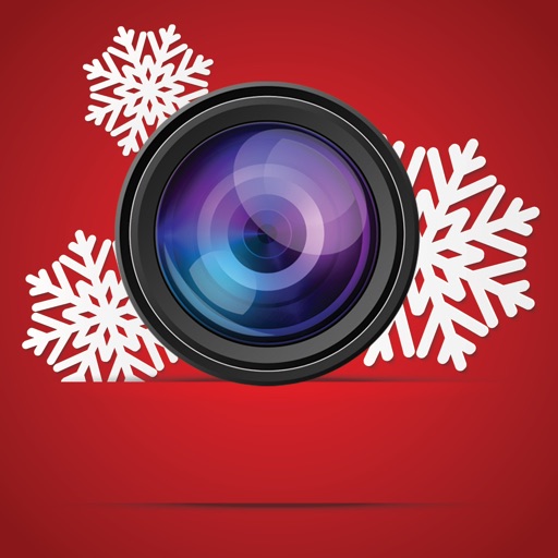 Greetings Card Maker free - Wish Merry christmas with your own custom picture icon