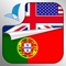Learn PORTUGUESE Fast and Easy - Learn to Speak Portuguese Language Audio Phrasebook and Dictionary App for Beginners