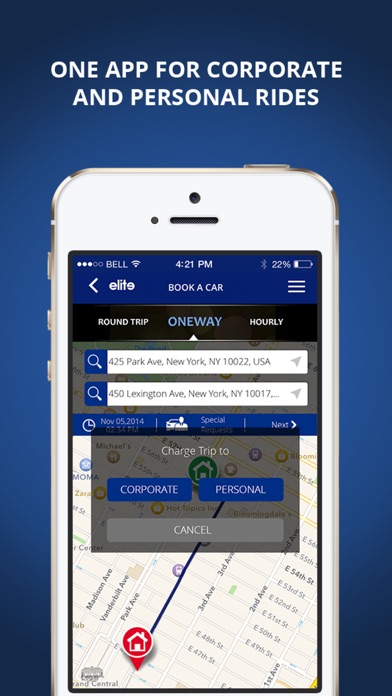 【图】Elite Limousine App(截图1)