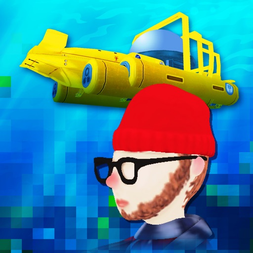 Underwater Submarine 3D Explorer - PRO - Coral Reef Splashy Jump Racer Icon