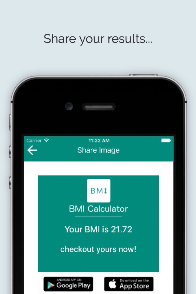 BMI Calculator App screenshot 4