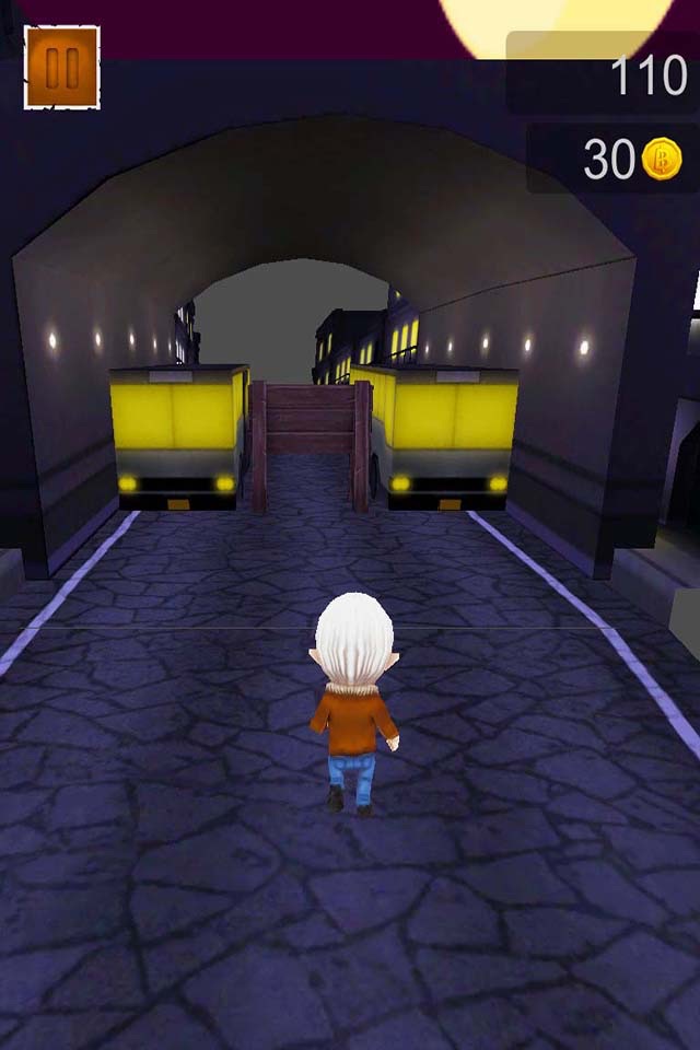 City Night Endless Infinite Vampire Runner screenshot 3