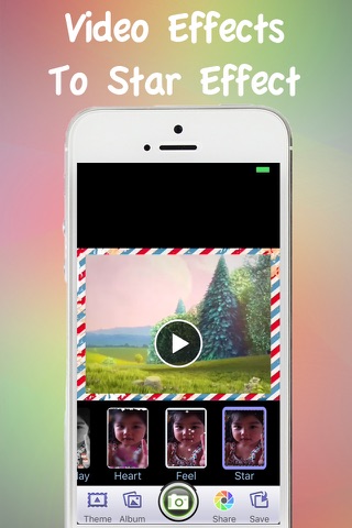 Live Video Effects Free - univision videos filters OnCamera Video editors screenshot 2