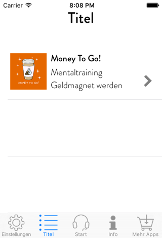 Money To Go! Mentaltraining Geldmagnet werden screenshot 2