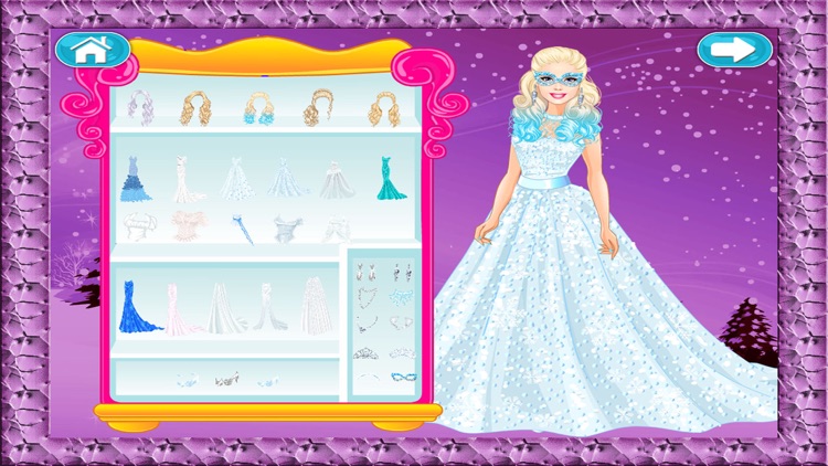 The Snow Princess Dress Up screenshot-3