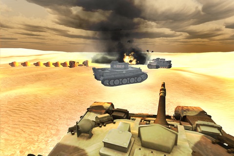 Tank Attack: Urban War Sim - 3D Army Tanks Gunship Battle screenshot 2