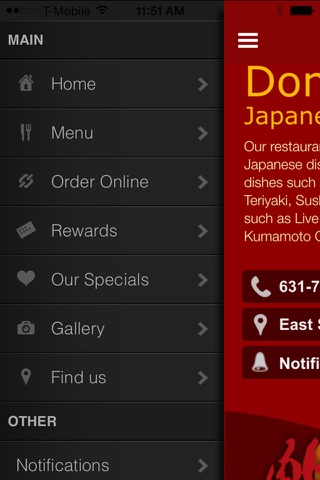 Domo Sushi Japanese Restaurant screenshot 2