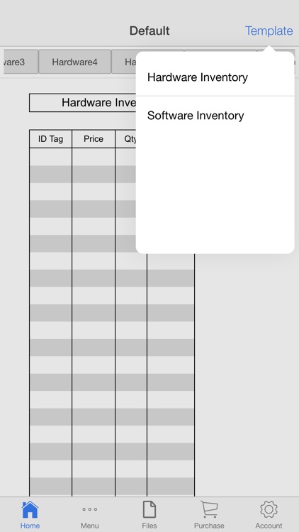 Business Inventory Log
