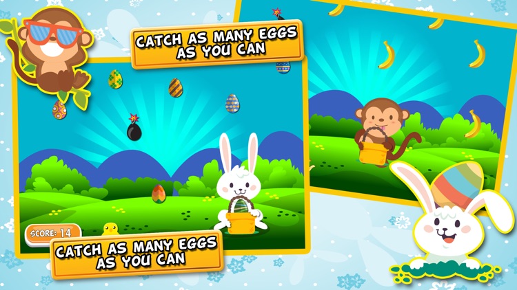 Egg Catcher lite-Play & Earn Score in this Free fun challenge basket game for kids