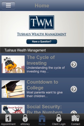 Tushaus Wealth Management screenshot 2