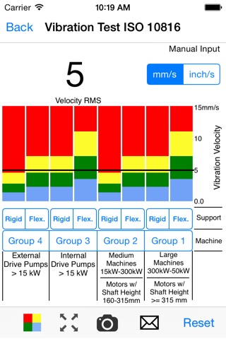 VibraTestPro-VibrationAnalyzer screenshot 2