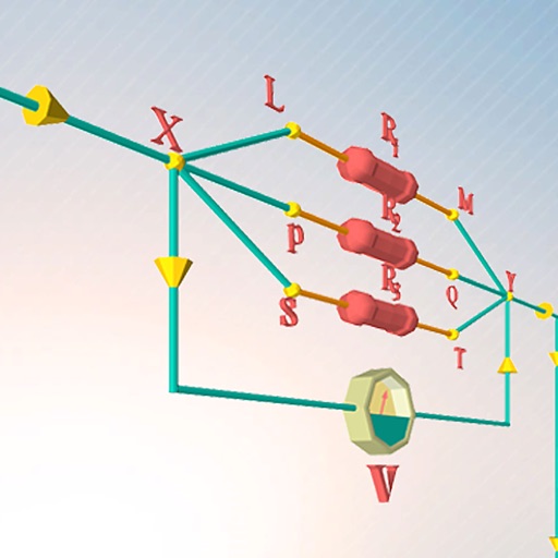 Resistors in Parallel 3D iOS App