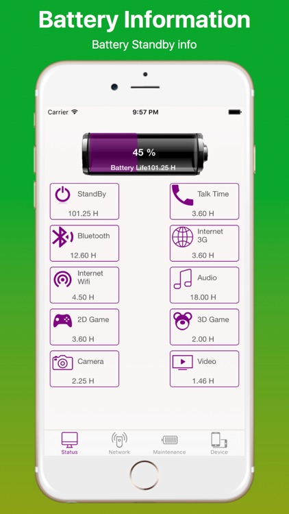 iBattery Saver and Info