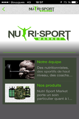 Nutri Sport Market screenshot 4