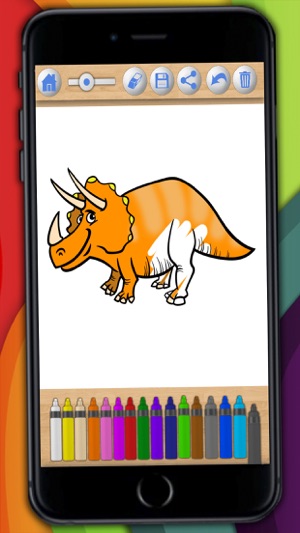 Dinosaurs Coloring book  & Paint the Jurassic(圖3)-速報App