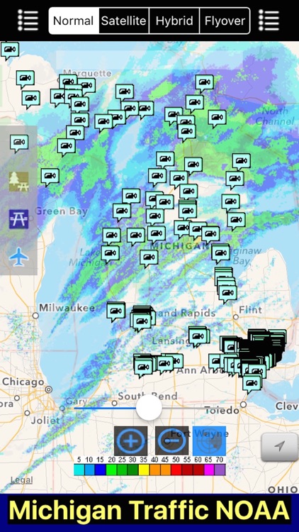 Michigan NOAA Radar with Traffic Cameras 3D Pro