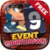 Event Countdown Manga & Anime Wallpaper  - “ Conan Detective Boy Edition “ Free