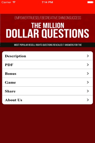 The Million Dollar Questions eBook screenshot 3