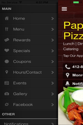 Papa Rocks Pizza Pub screenshot 2