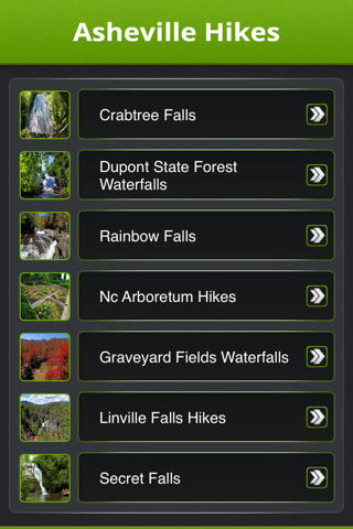 Asheville Hikes screenshot 2