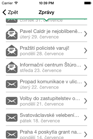 Praha 4 v mobilu screenshot 2