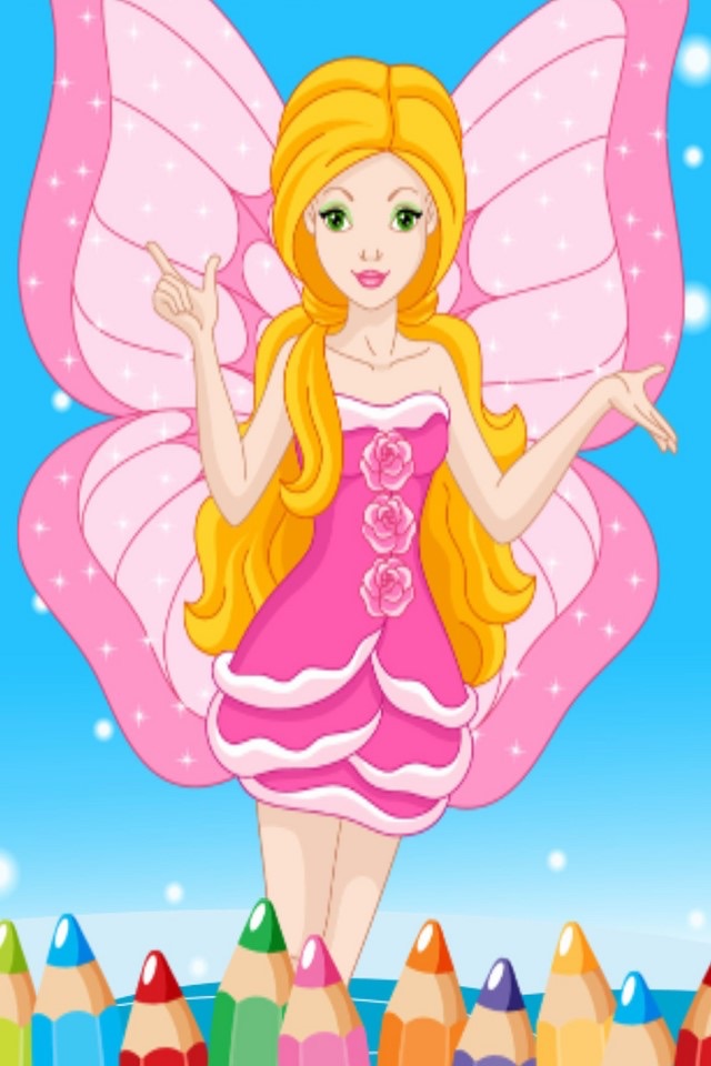 Fairy Coloring Book For Child screenshot 3