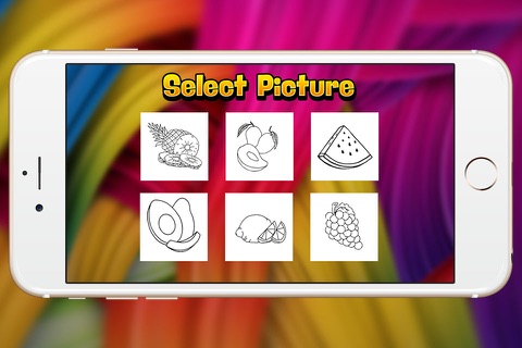 pineapple fruit coloring book show for fun kid screenshot 2
