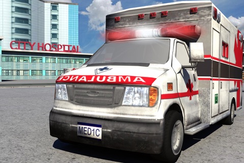 Ambulance Learning Driver Parking screenshot 2