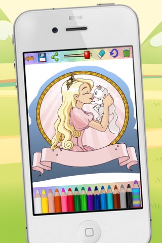 Magic Princess - Coloring Book screenshot 4