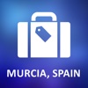 Murcia, Spain Offline Vector Map