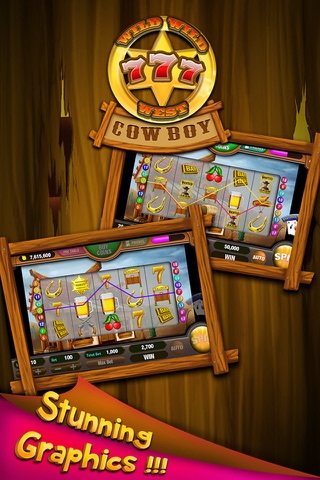 Wild Wild West Slots - Vegas Casino Slots screenshot 4