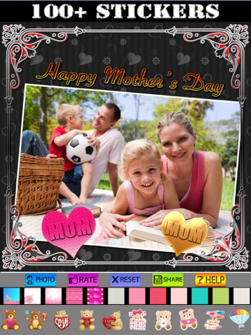 Happy Mother's Day Picture Frames and Stickersのおすすめ画像3