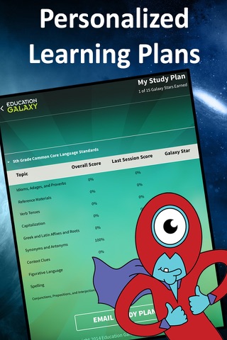Education Galaxy - 5th Grade Language Arts - Practice Verbs, Spelling, Prepositions, Punctuation, and More! screenshot 4