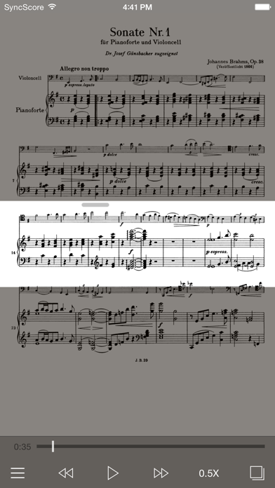 How to cancel & delete Brahms Cello Sonatas from iphone & ipad 1