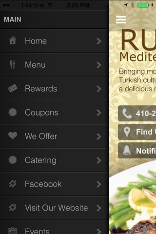 Rudy’s Mediterranean Grill screenshot 2