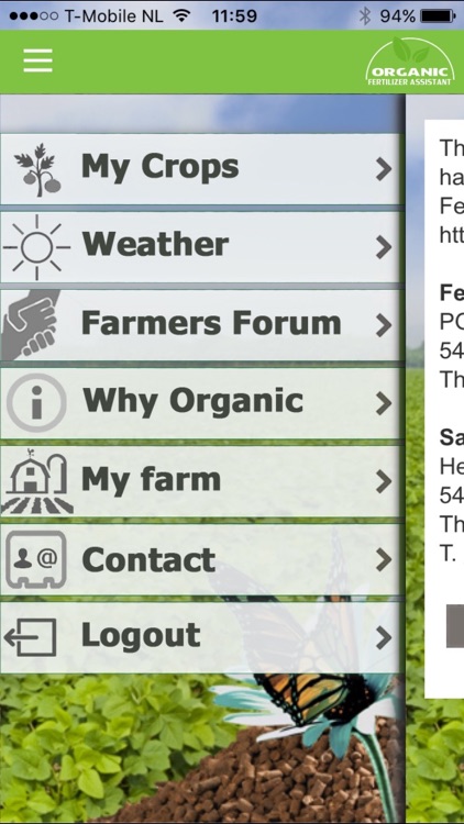 Organic Fertilizer App