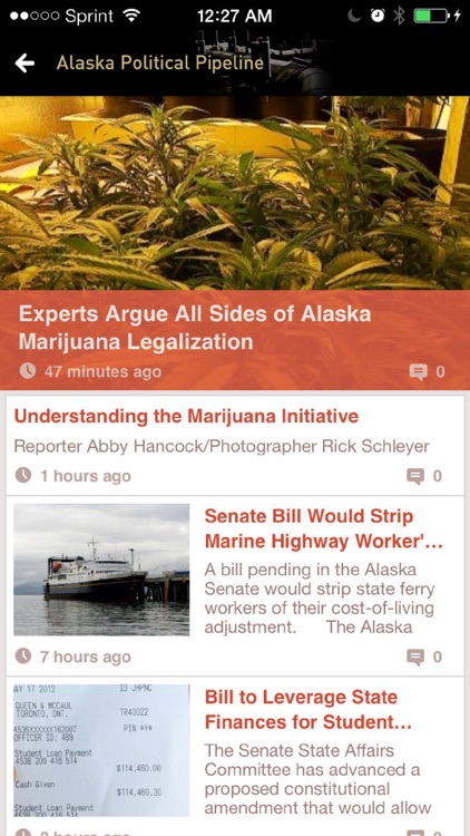 Alaska Political Pipeline