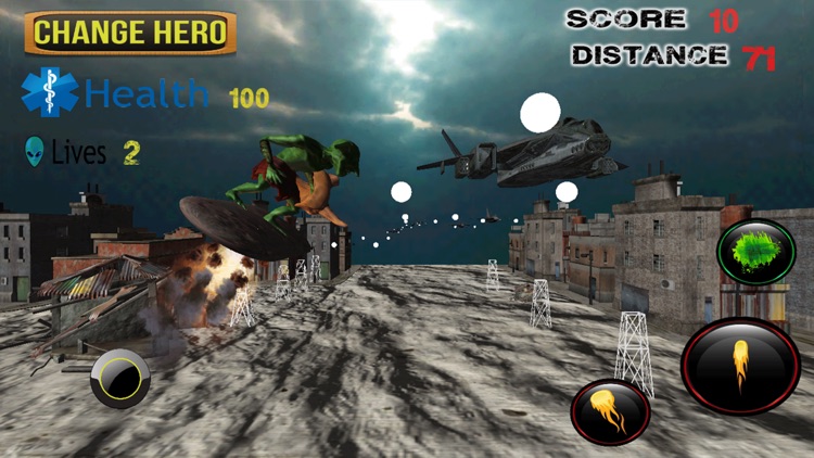 Orc Warrior Army Siege 3D - f22 raptor air to air strategy battle screenshot-3