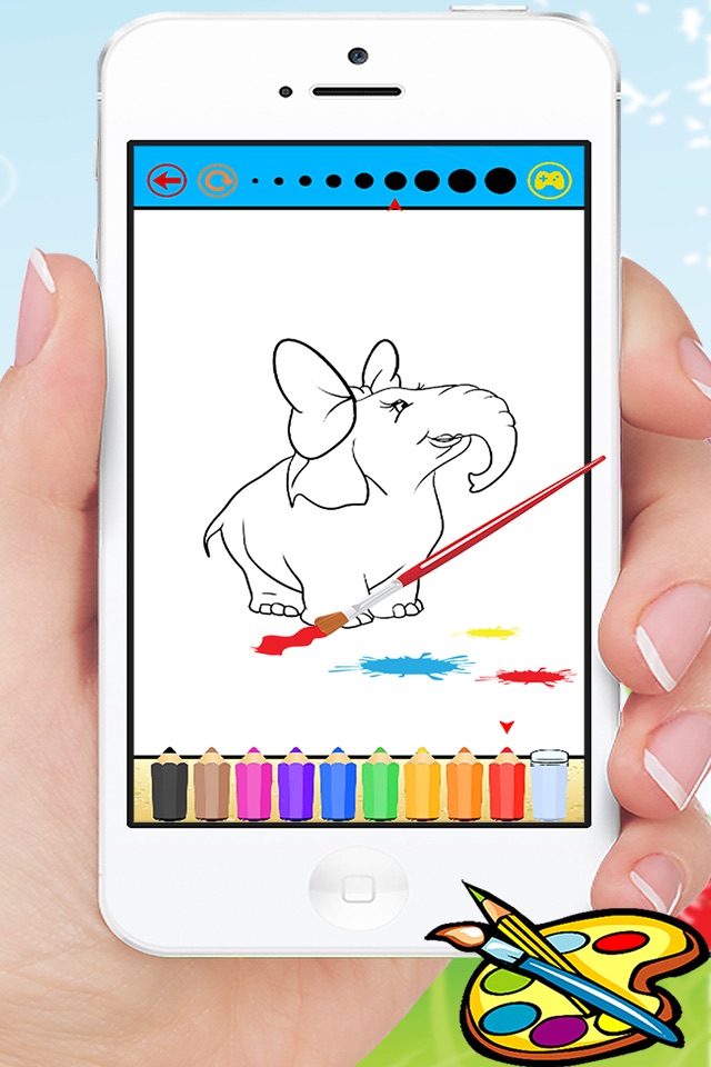 Animal Coloring Book for Kids and Preschool Toddler who Love Cute Pet Games for Free screenshot 3